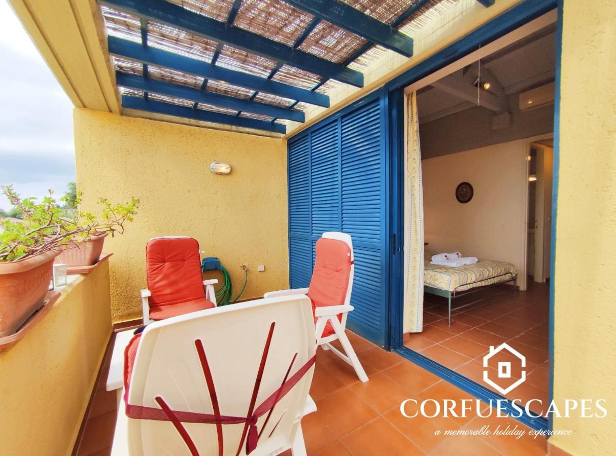 Villa Mira El Mar By Corfuescapes Barbati Esterno foto