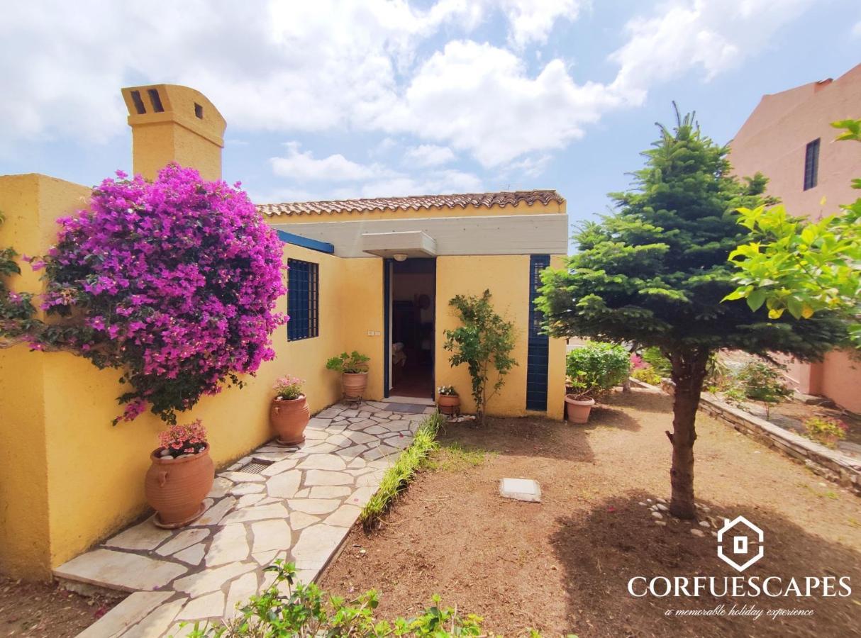 Villa Mira El Mar By Corfuescapes Barbati Esterno foto