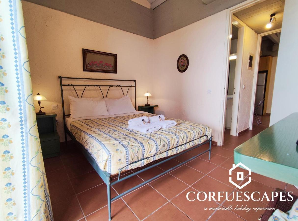 Villa Mira El Mar By Corfuescapes Barbati Esterno foto