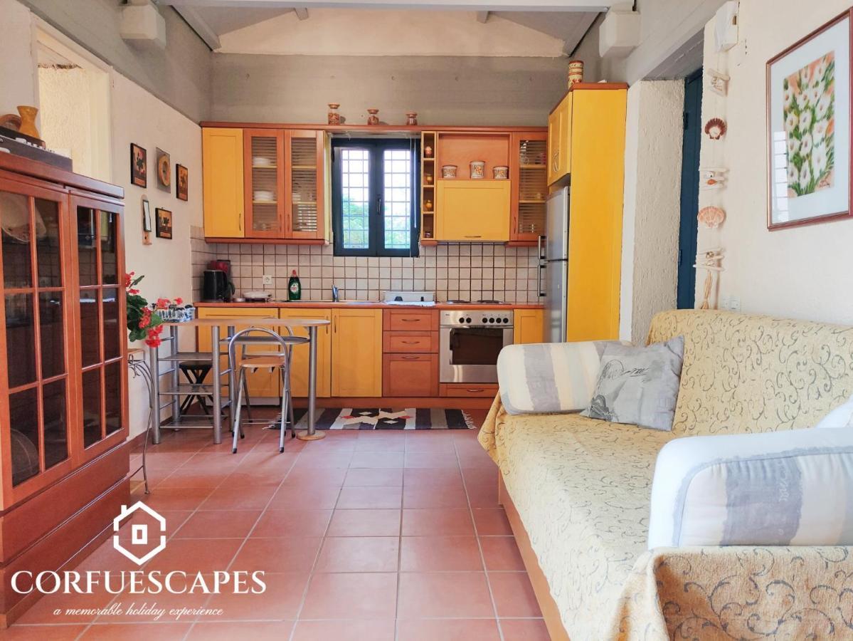 Villa Mira El Mar By Corfuescapes Barbati Esterno foto