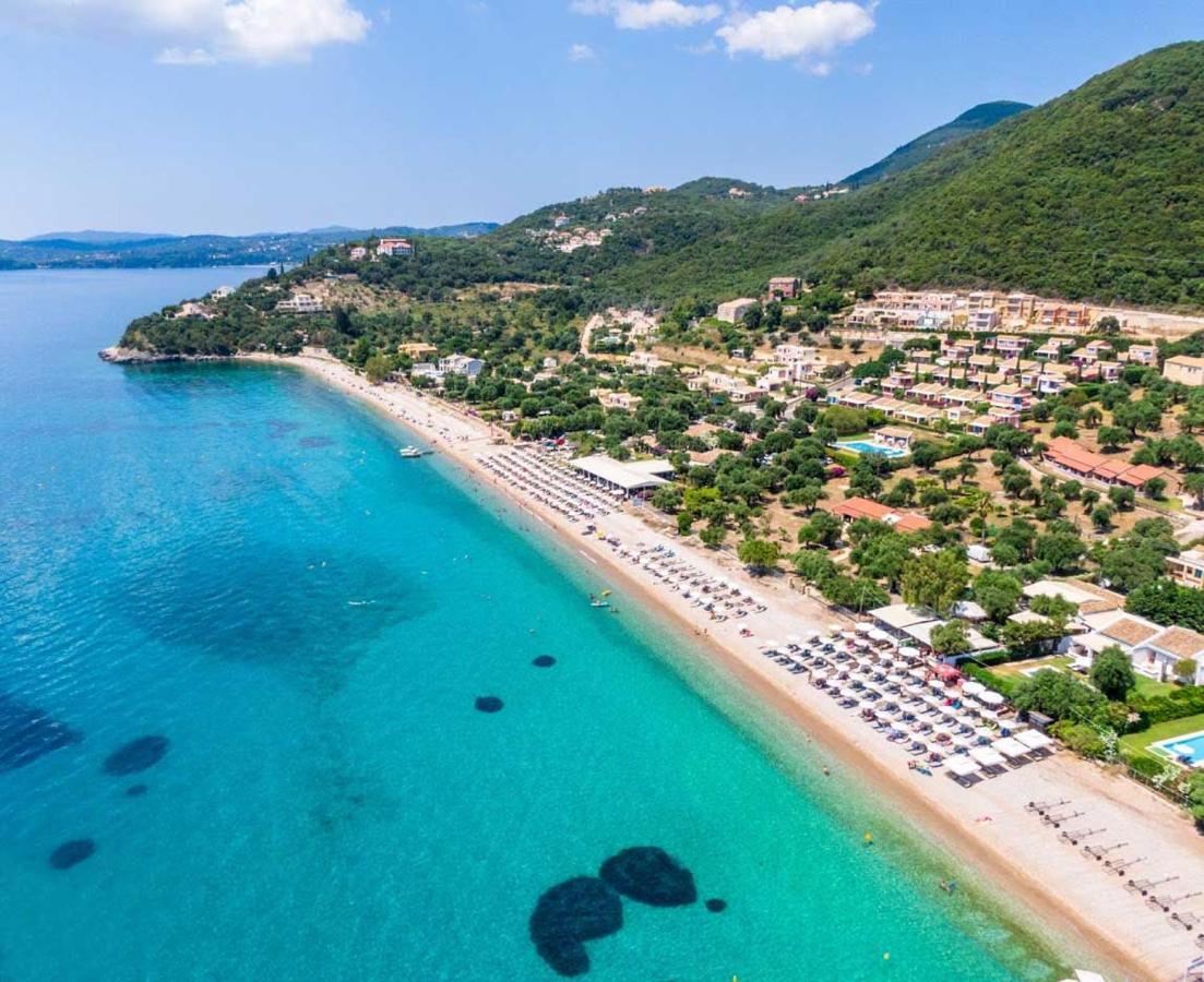 Villa Mira El Mar By Corfuescapes Barbati Esterno foto